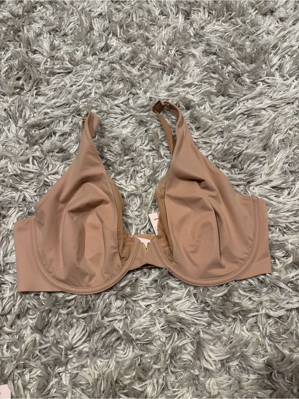 Victoria's Secret Perfect Coverage Bra
34DDD Nude NWT